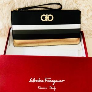 Ferragamo clutch